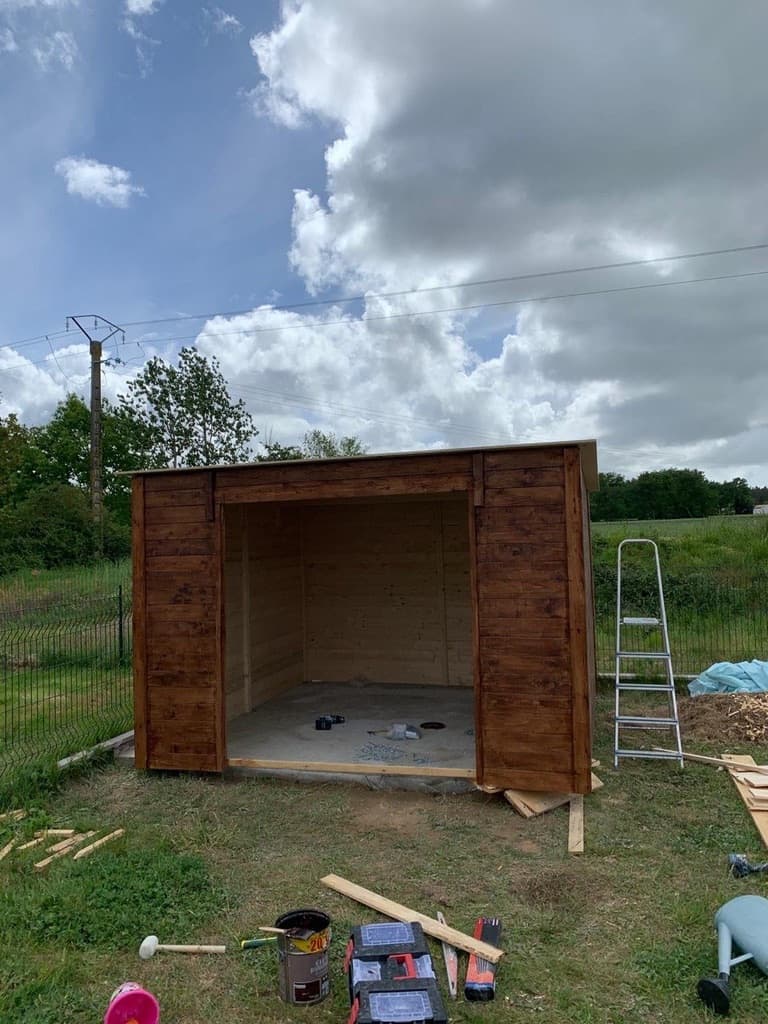 Abri de jardin en bois