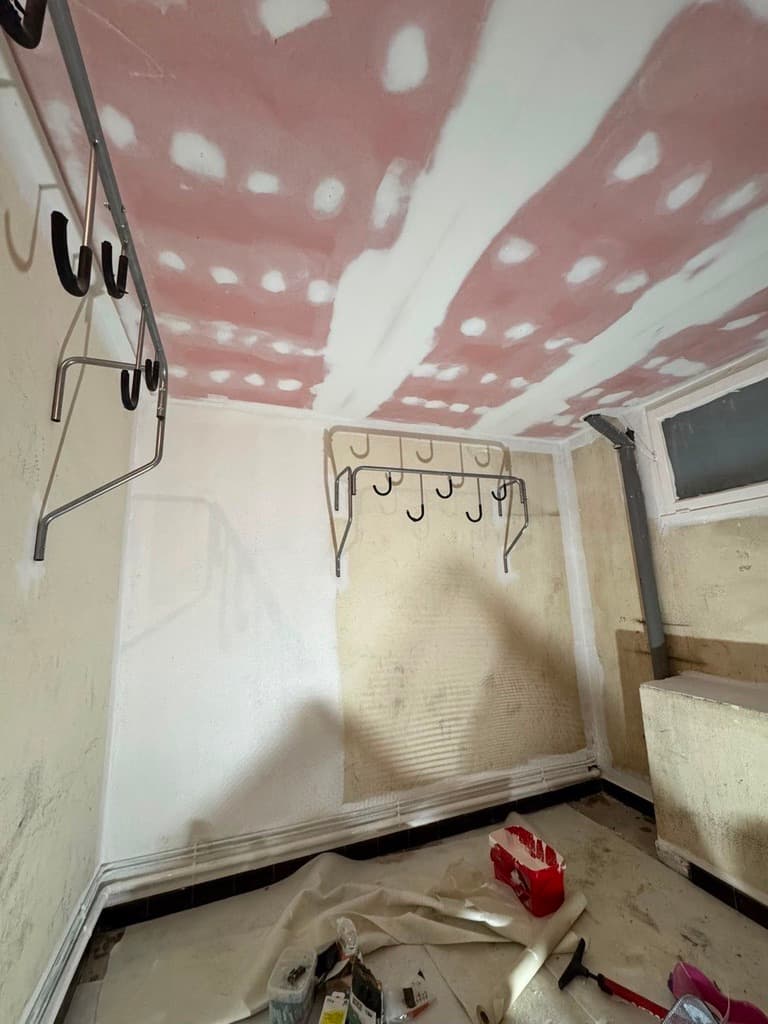 Doublage et plafond d'un sous-sol